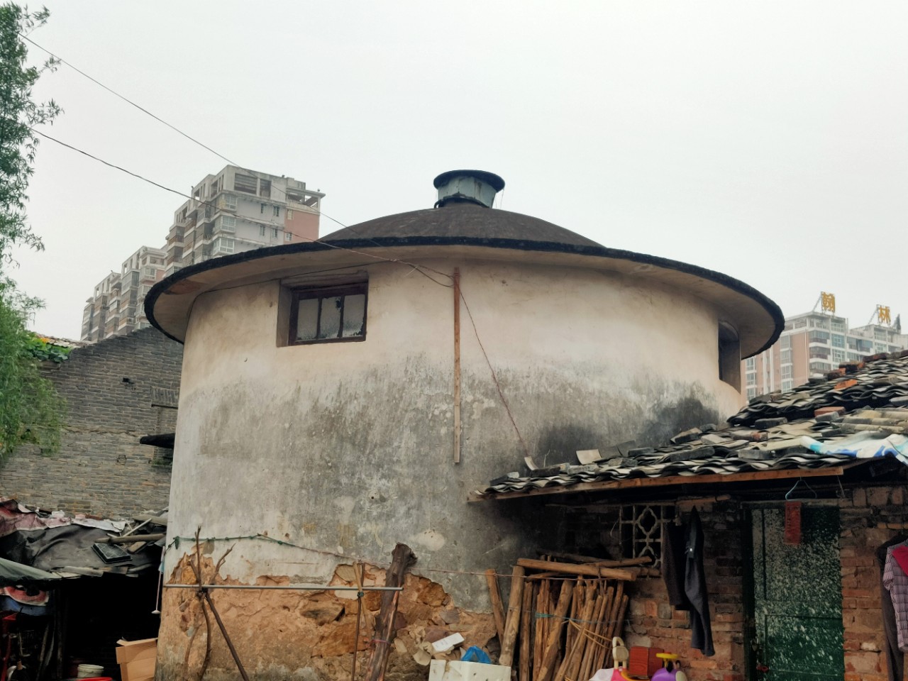 钦州老粮库里的老粮仓